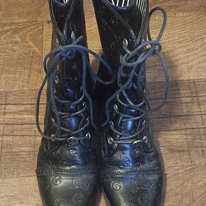 Disney Jack Skellington Nightmare Lace-Up Women's Boots